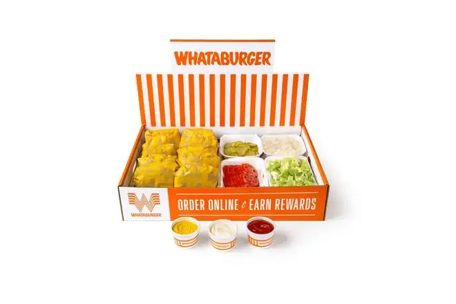10 Double Meat Whataburger Box