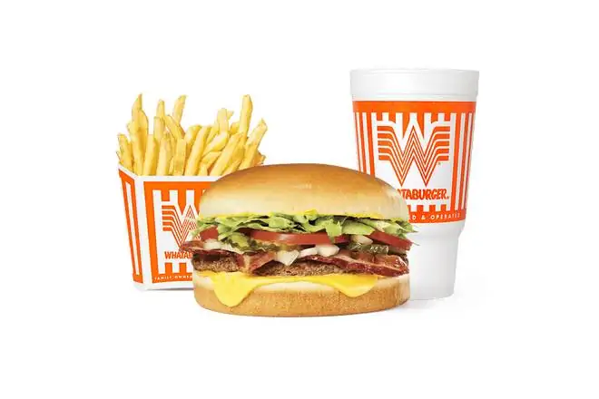 3 Triple Meat Whataburger Whatameal