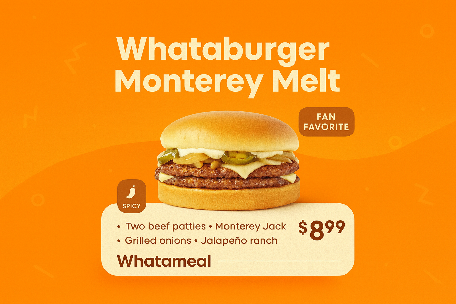 Whataburger Monterey Melt