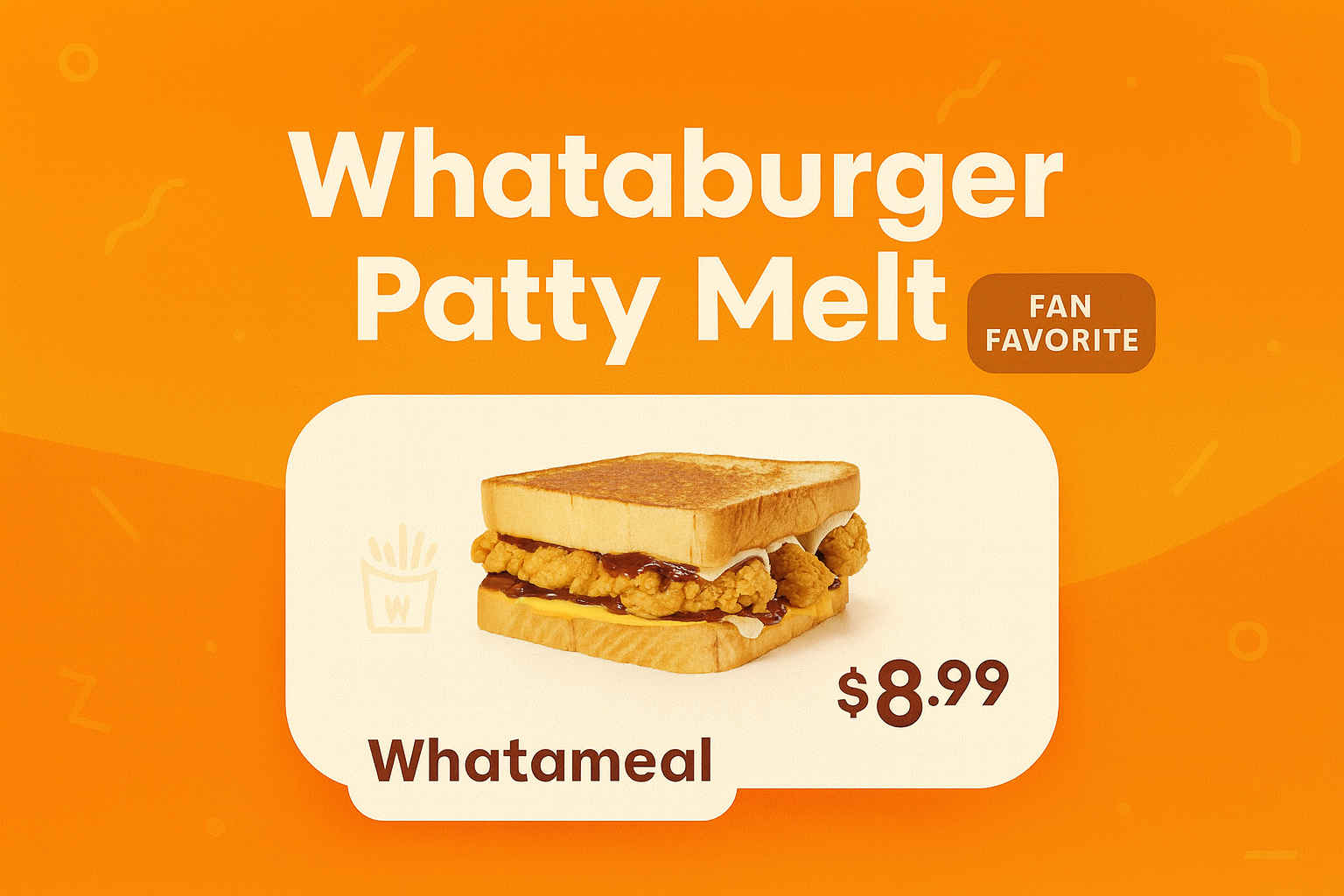 Whataburger Patty Melt